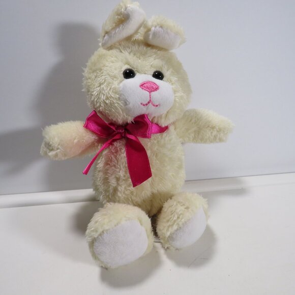 Cream Bunny plush Rabbit by Animal Adventure - Picture 1 of 9